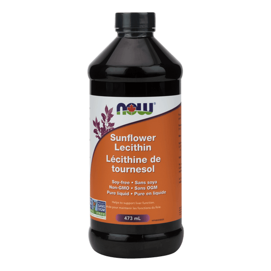 NOW Sunflower Liquid Lecithin Non-GMO 473mL - 