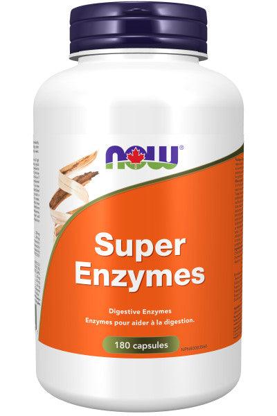 NOW Super Enzymes 180 Capsules - 
