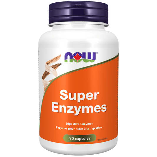 NOW Super Enzymes 90 Capsules - 