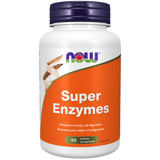 NOW Super Enzymes 90 Tablets - 