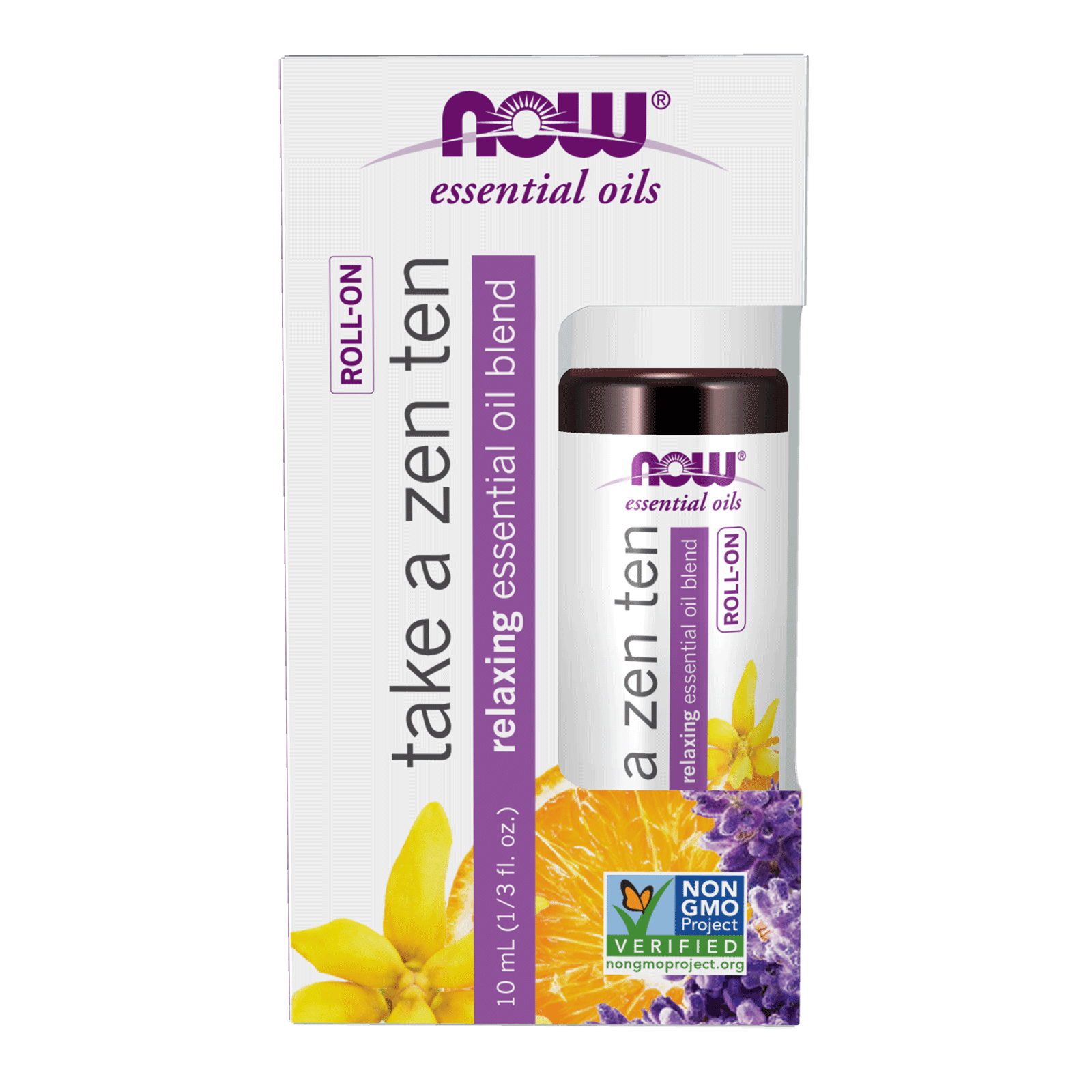 NOW Take a Zen Ten Blend Roll-On 10mL - 