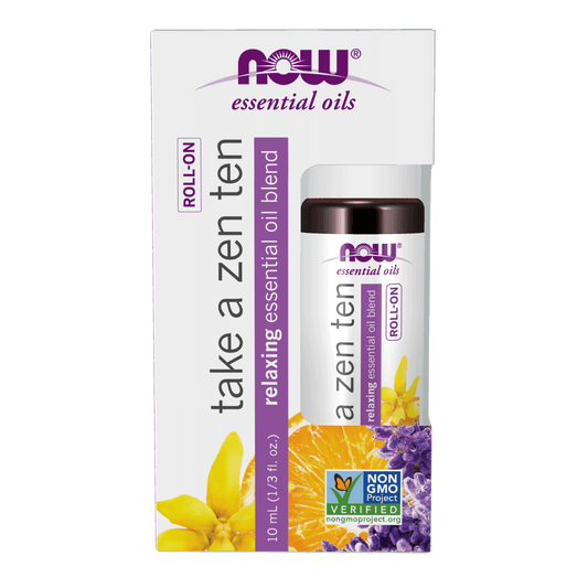 NOW Take a Zen Ten Blend Roll-On 10mL - 