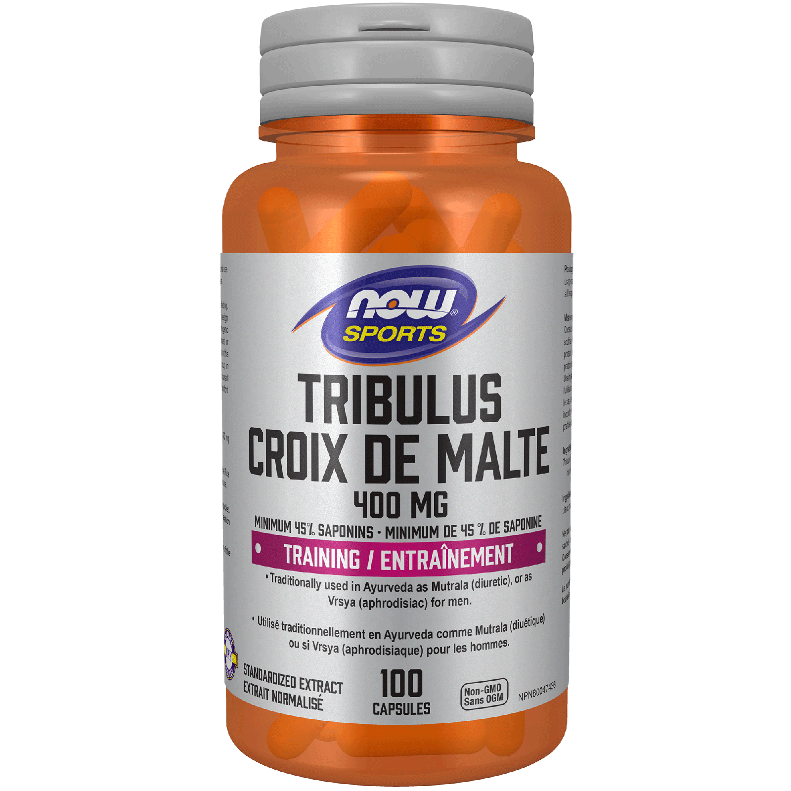 NOW Tribulus Extract 400mg 100 Capsules - 
