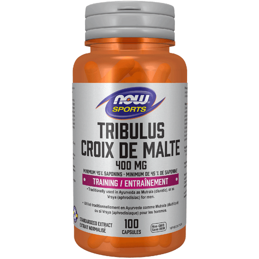 NOW Tribulus Extract 400mg 100 Capsules - 