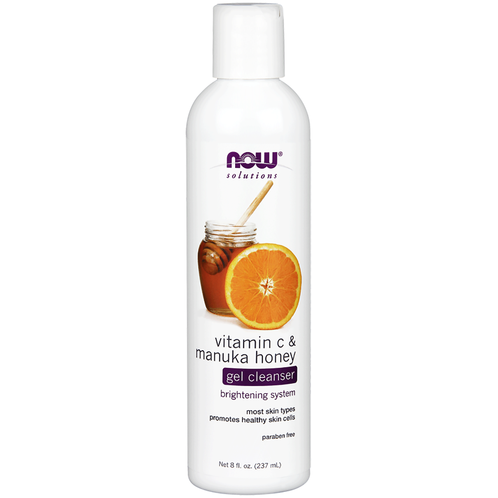 NOW Vitamin C & Manuka Honey Cleanser 237mL - 