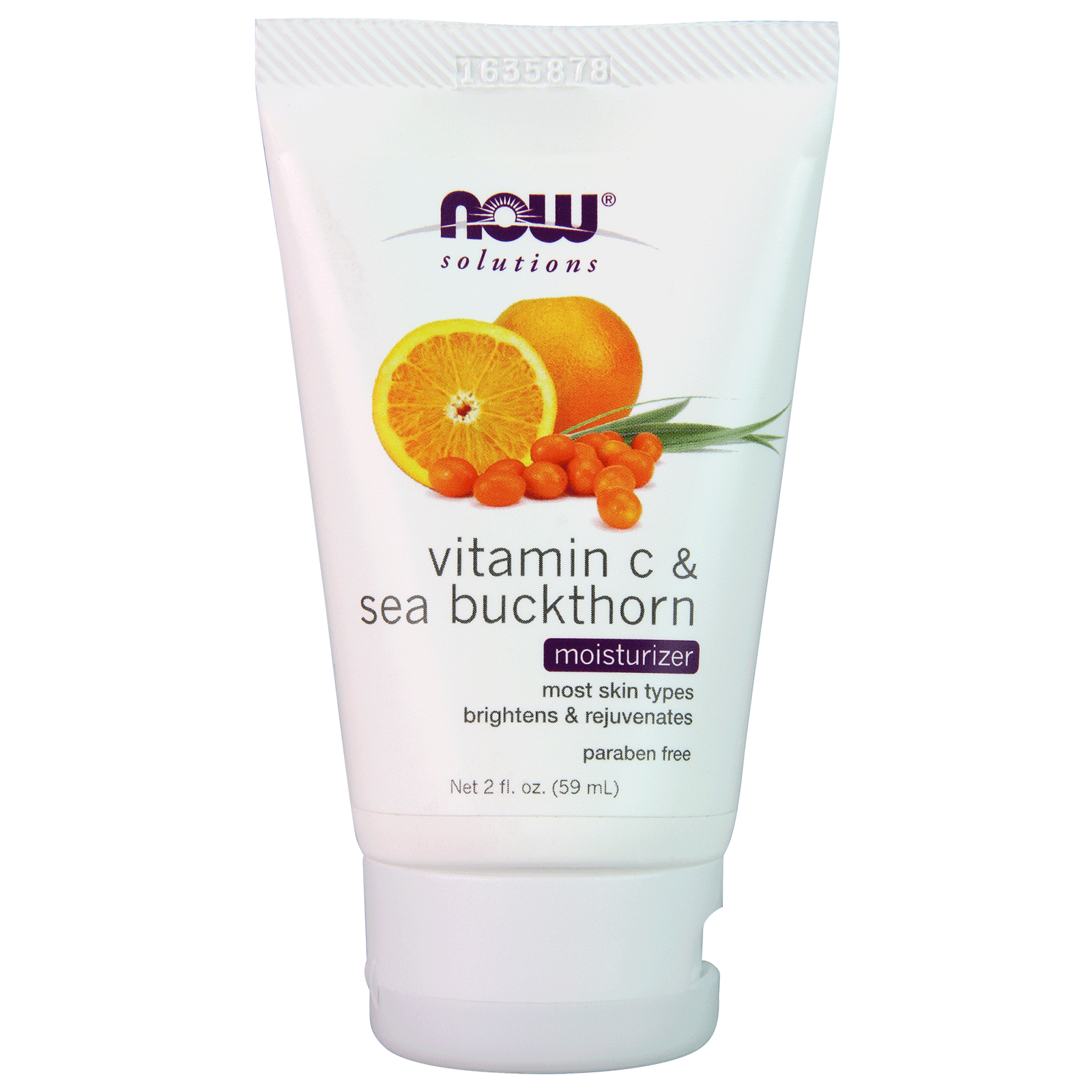 NOW Vitamin C & Sea Buckthorn Moisturizer 59mL - 