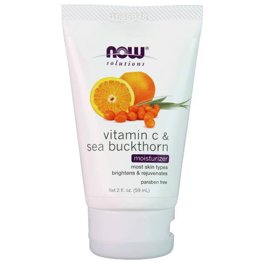 NOW Vitamin C & Sea Buckthorn Moisturizer 59mL - 