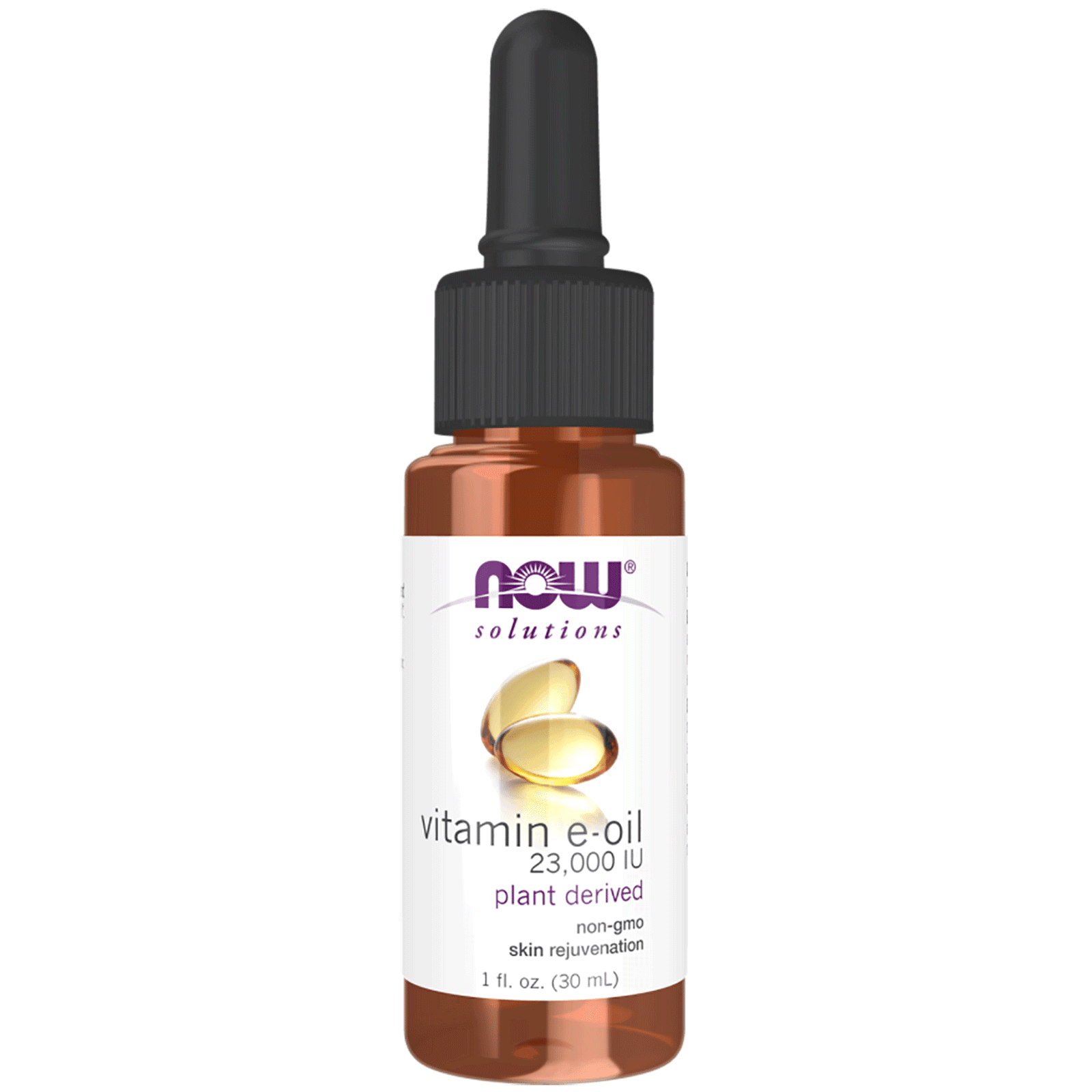NOW Vitamin E 23,000 IU Cosmetic Oil 30mL - 
