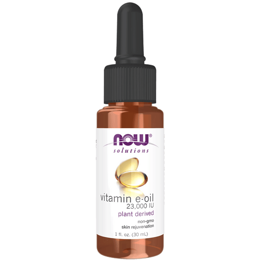 NOW Vitamin E 23,000 IU Cosmetic Oil 30mL - 