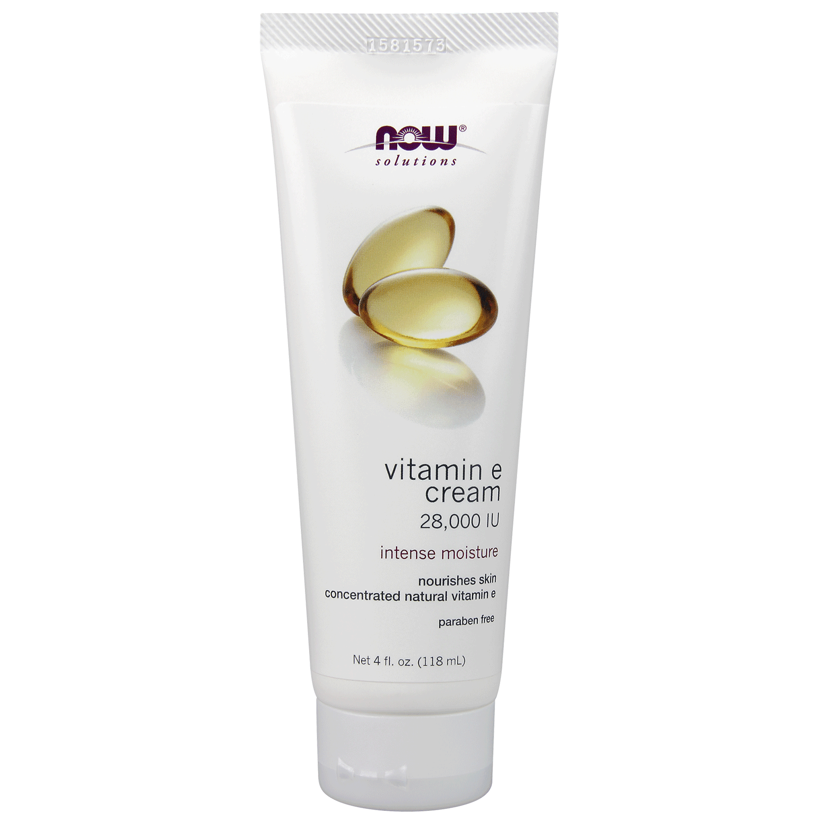 NOW Vitamin E 28,000 IU Cream 118mL - 