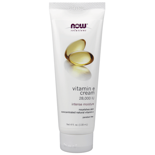 NOW Vitamin E 28,000 IU Cream 118mL - 