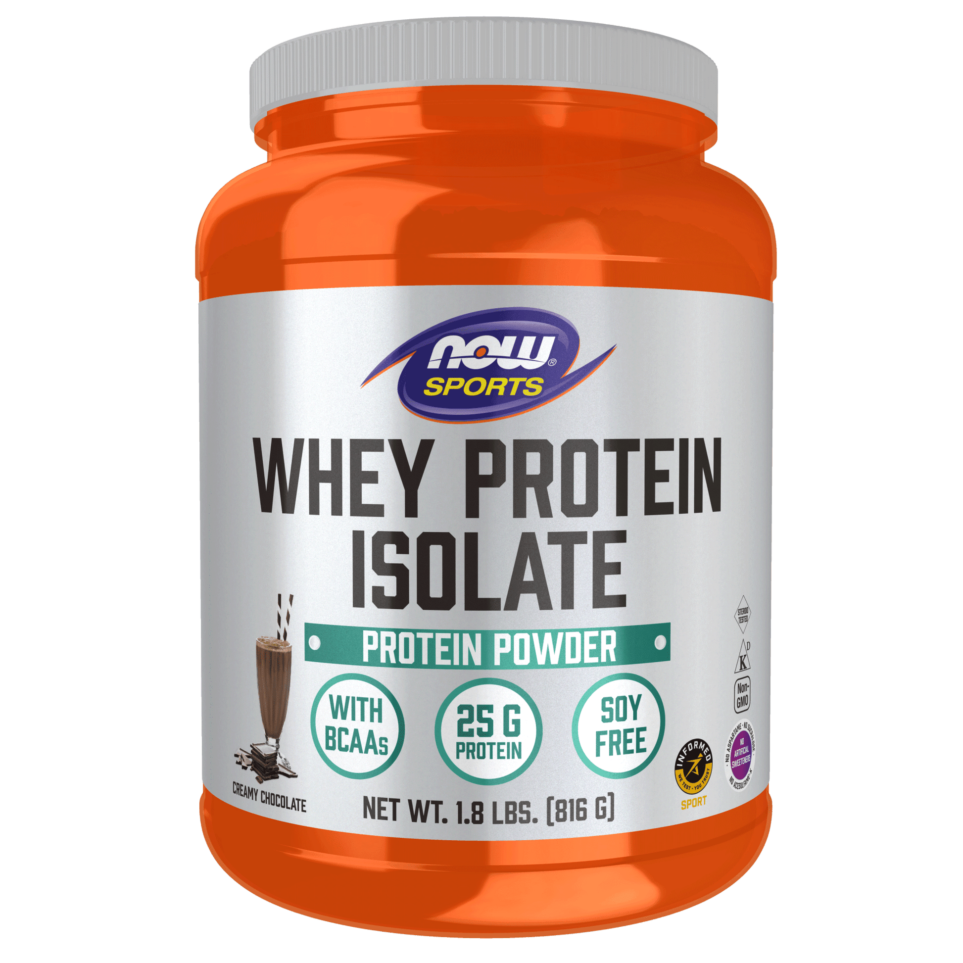 NOW Whey Isolate Chocolate 816g - 