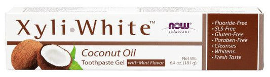 NOW Xyliwhite Coconut Oil Toothpaste Gel 181g - 