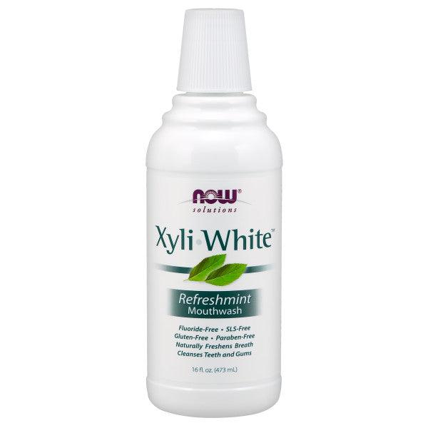 NOW Xyliwhite Mint Mouthwash 473mL - 
