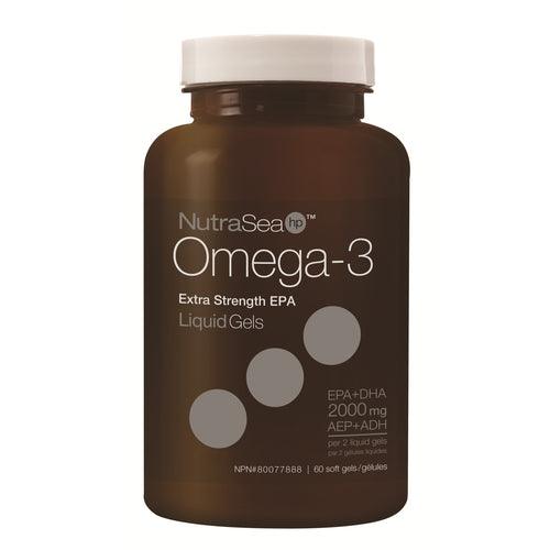 NutraSea HP Omega-3 Extra Strength EPA Fresh Mint 60 Softgels - 