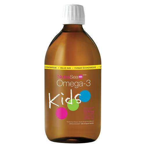 NutraSea Kids Omega-3 Bubblegum 500mL - 