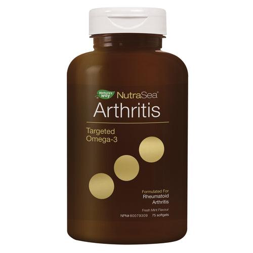 NutraSea Omega-3 Arthritis Fresh Mint 75 Softgels - 