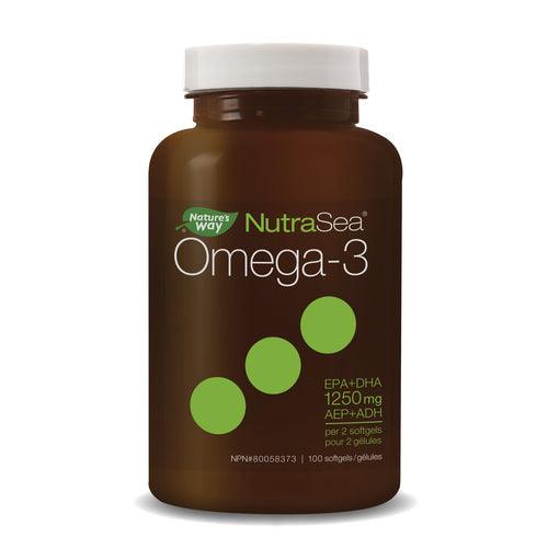 NutraSea Omega-3 Fresh Mint 100 Softgels - 