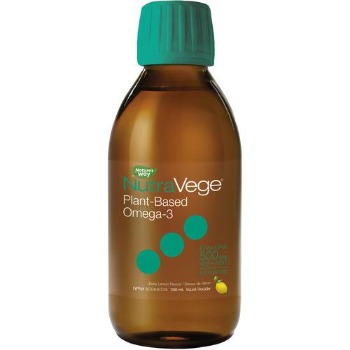NutraVege Omega-3 Plant Based Lemon 200mL - 