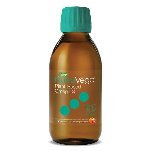 NutraVege Omega-3 Plant Based Strawberry Orange 200mL - 