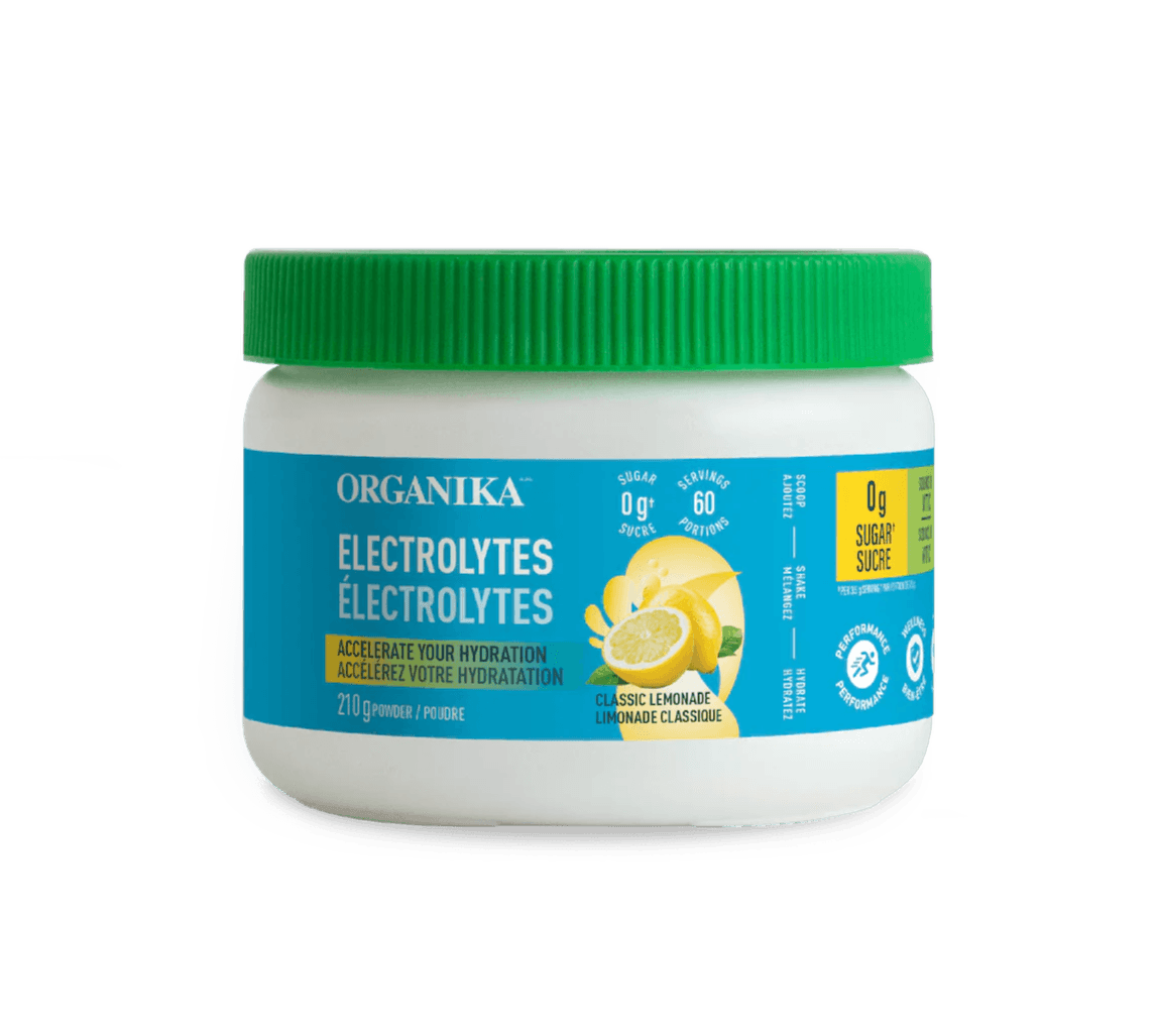 Organika Electrolytes Classic Lemonade 210g - Wellness Supplement