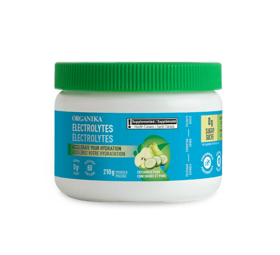 Organika Electrolytes Cucumber Pear 210g - Wellness Supplement