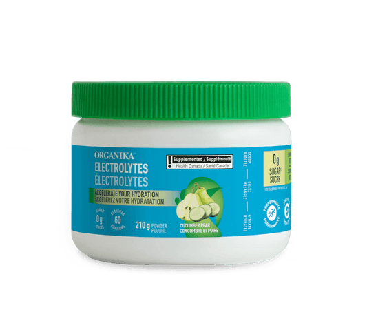 Organika Electrolytes Cucumber Pear 210g - Wellness Supplement