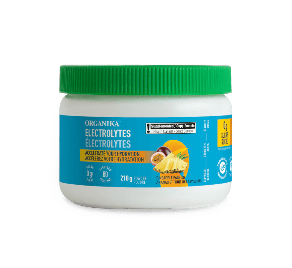 Organika Electrolytes Pineapple Passion 210g - Wellness Supplement