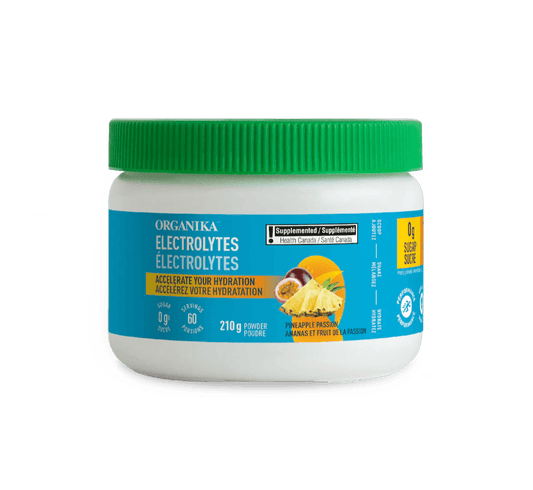 Organika Electrolytes Pineapple Passion 210g - Wellness Supplement