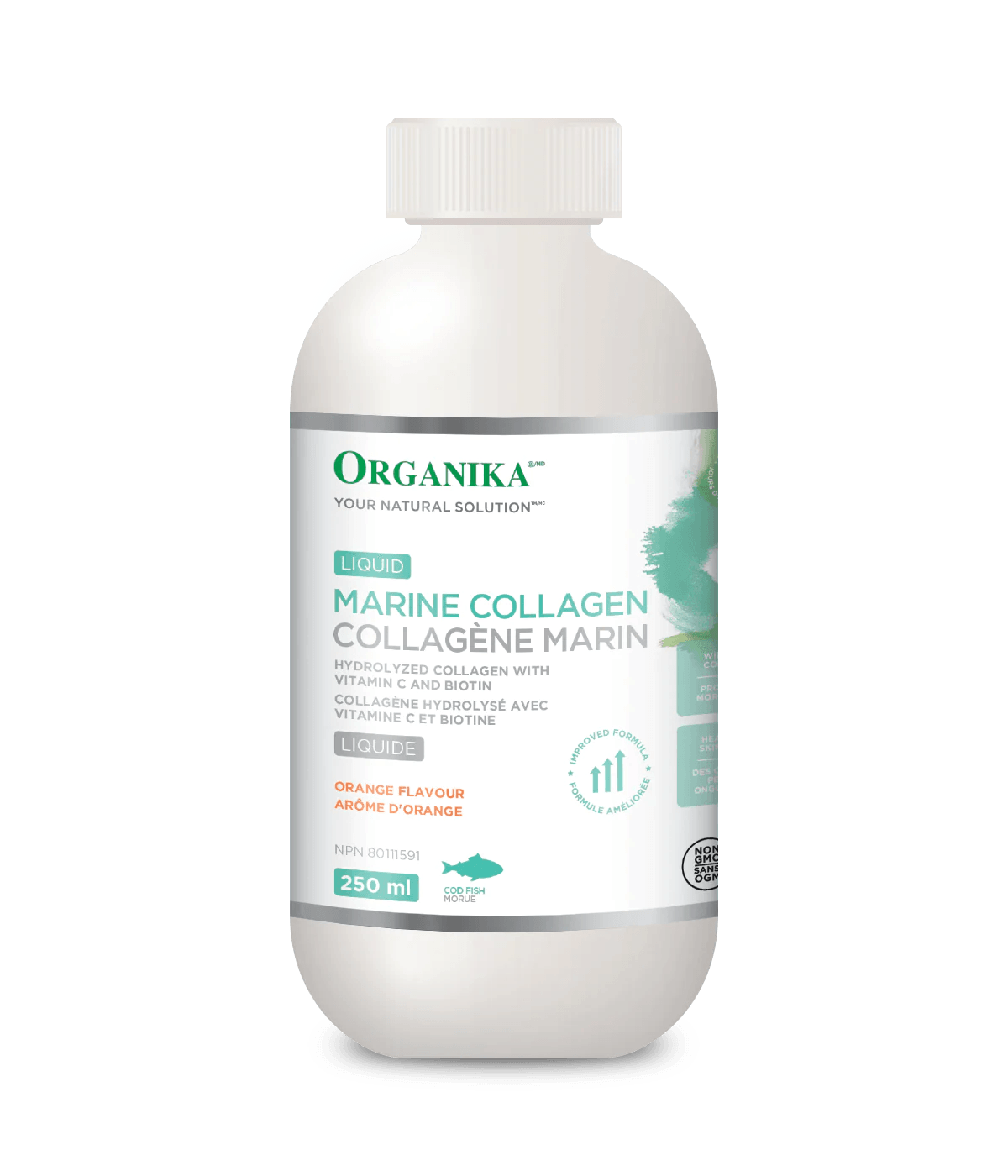 Organika Liquid Marine Collagen 250mL - Wellness Supplement