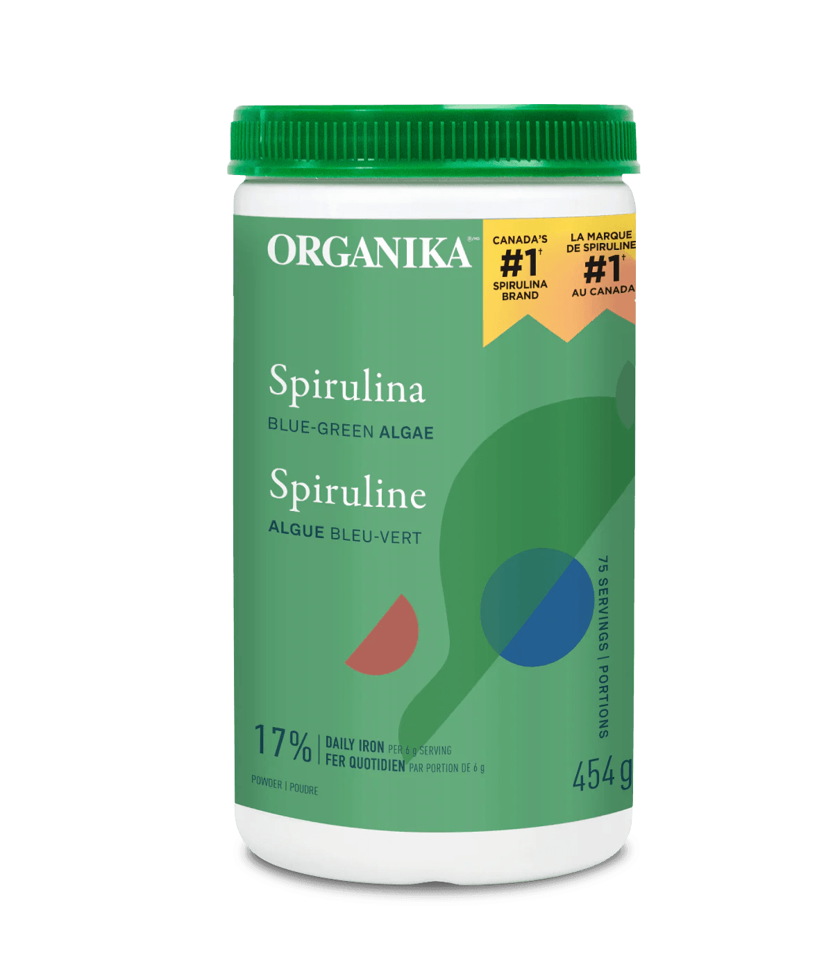 Organika Spirulina Powder 454g - Wellness Supplement