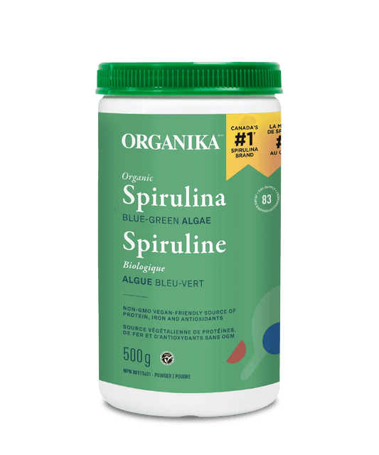 Organika Spirulina Powder Organic 500g - Wellness Supplement