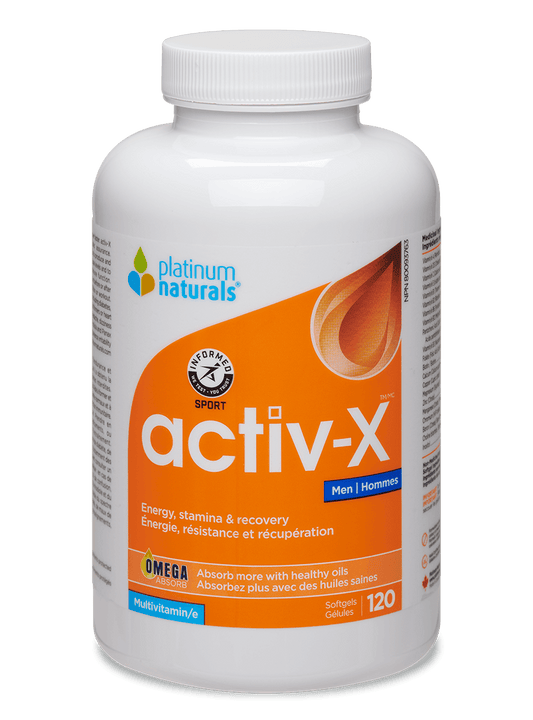 Platinum Naturals Activ-X™ For Men 120 Softgels - 