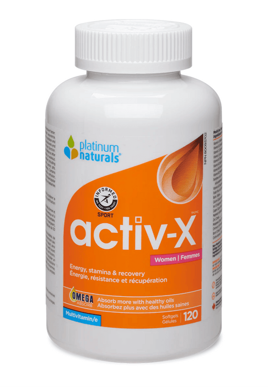 Platinum Naturals Activ-X™ For Women 120 Softgels - 