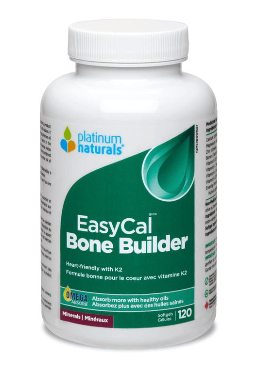 Platinum Naturals Easycal® Bone Builder 120 Softgels - 