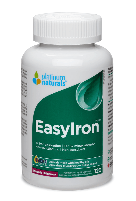 Platinum Naturals Easyiron® 120 Veg Liquid Capsules - 