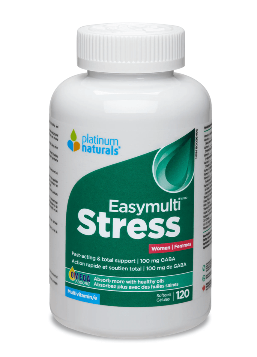 Platinum Naturals Easymulti® Stress For Women 120 Softgels - 