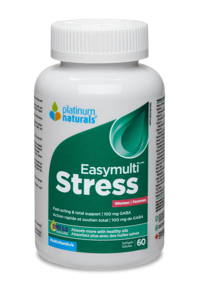 Platinum Naturals Easymulti® Stress For Women 60 Softgels - 