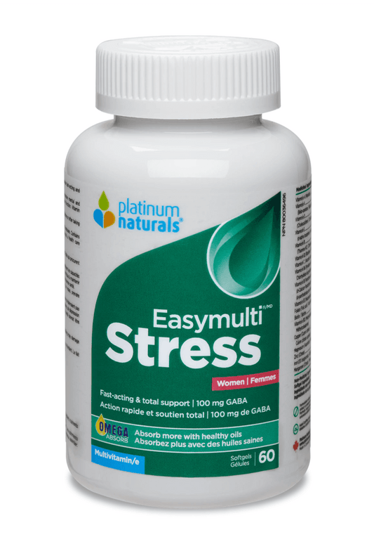 Platinum Naturals Easymulti® Stress For Women 60 Softgels - 