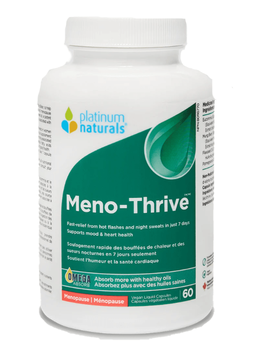 Platinum Naturals Meno-Thrive™ 60 Vegan Liquid Capsules - 