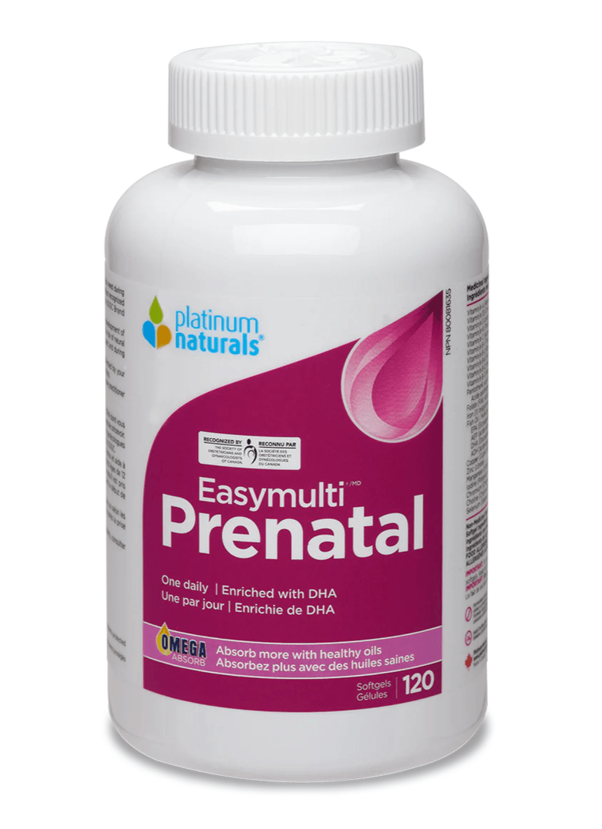 Platinum Naturals Prenatal Easymulti® 120 Softgels - 