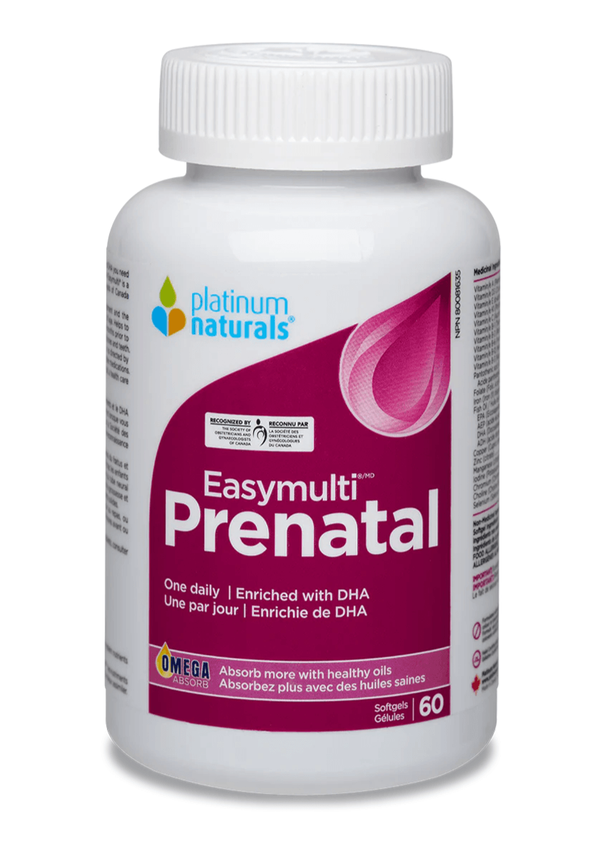 Platinum Naturals Prenatal Easymulti® 60 Softgels - 