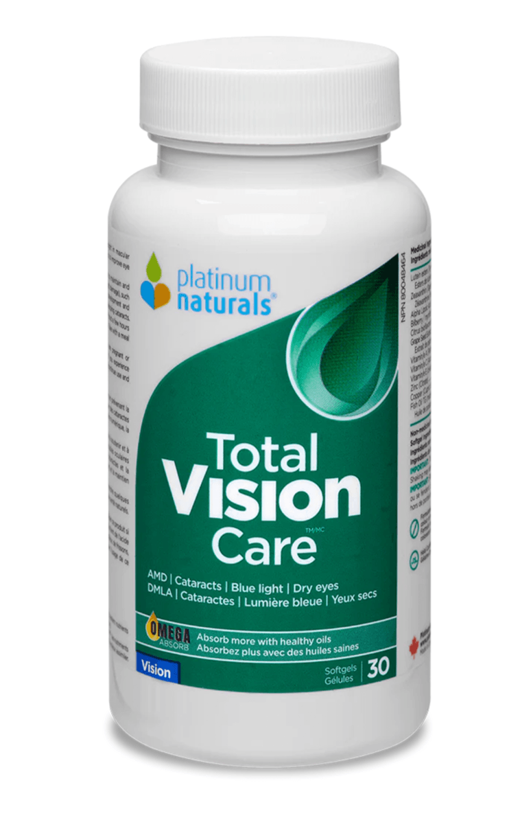 Platinum Naturals Total Vision Care™ 30 Softgels - 