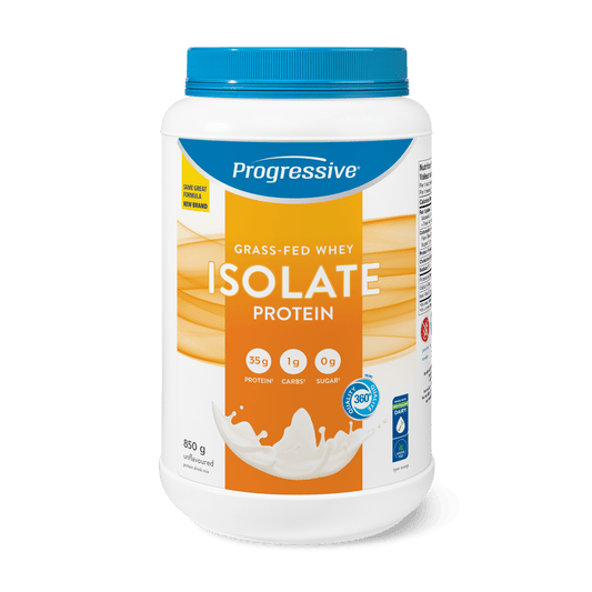 Progressive Grass Fed Whey Isolate Unflavoured 850g