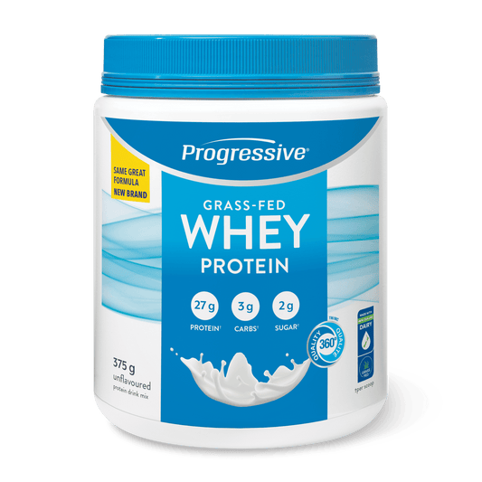Progressive Grass Fed Whey Protein Unflavoured 375g