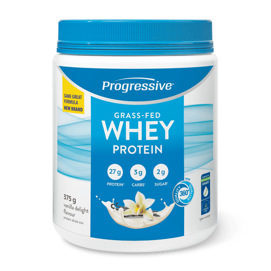 Progressive Grass Fed Whey Protein Vanilla 375g