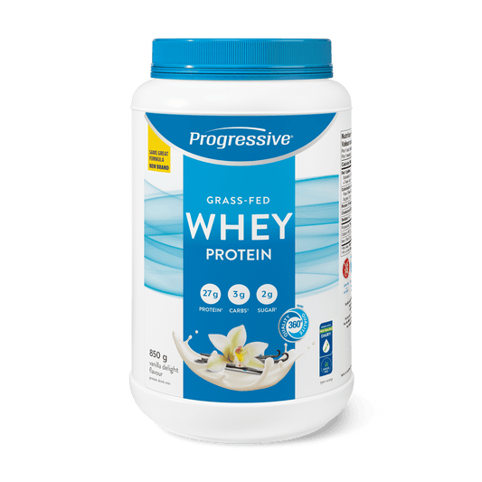 Progressive Grass Fed Whey Protein Vanilla 850g