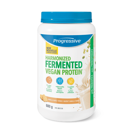 Progressive Harmonized Fermented Vegan Protein Vanilla Maple Cookie 680g