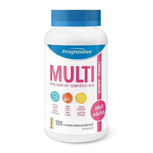 Progressive Multi For Adult Women 120 Capsules