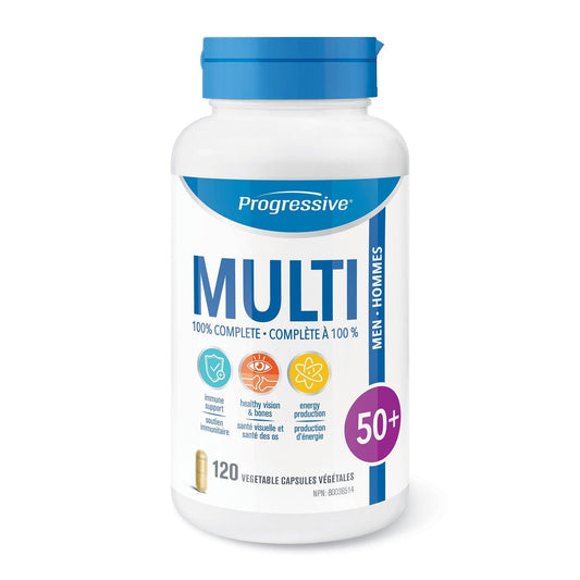 Progressive Multi For Men 50+ 120 Capsules